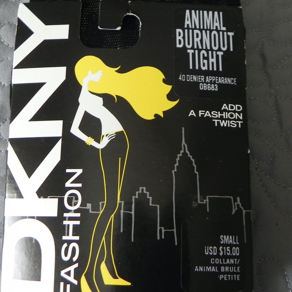 DKNY ANIMAL BURNOUT TIGHT MADE IN ITALY
